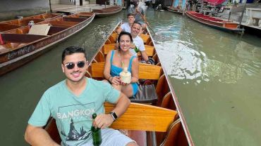 Passeio mercados de Bangkok em inglês